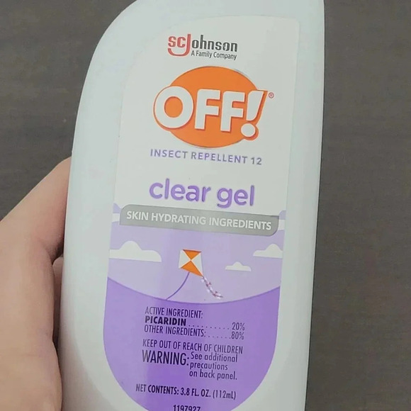 OFF! Clear Gel Insect Repellent 12 With Skin Hydrating Ingredients 3.8 Fl 14CT - Picture 2 of 4